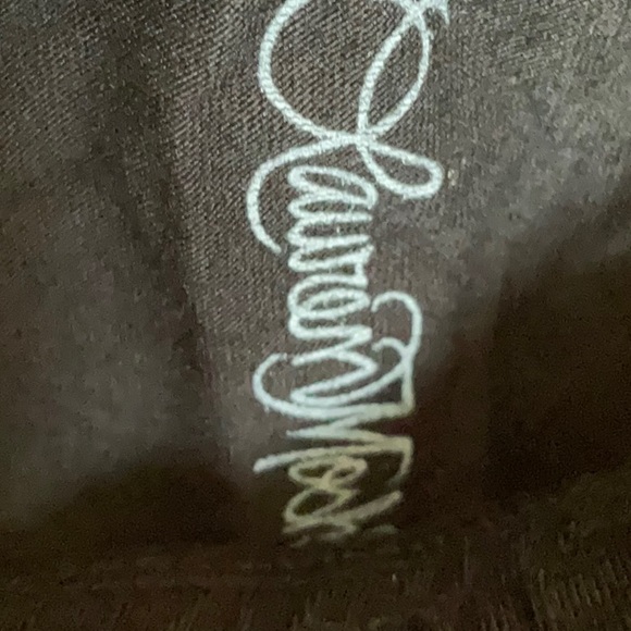 NWT! Lauren Moshi Kids Black Skull Drop Crotch Shorts. Rayon/Spandex Blend. 8 - Picture 6 of 11